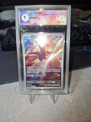 Latios SSP 203 Carta Pokémon Gradata 9.5