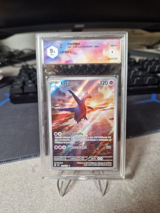 Latios SSP 203 Carta Pokémon Gradata 9.5