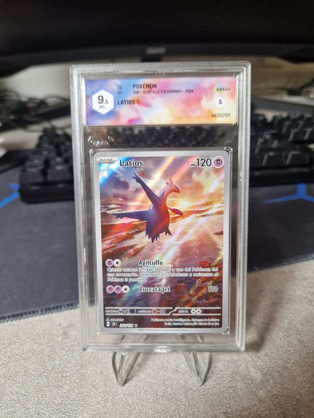 Latios SSP 203 Carta Pokémon Gradata 9.5