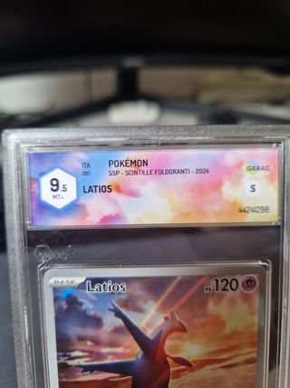 Latios SSP 203 Carta Pokémon Gradata 9.5