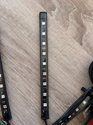 Luces led USB con mando para coche sofá cama.Nueva