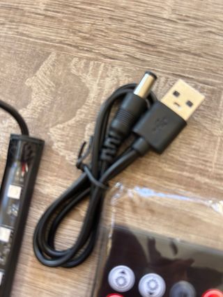 Luces led USB con mando para coche sofá cama.Nueva
