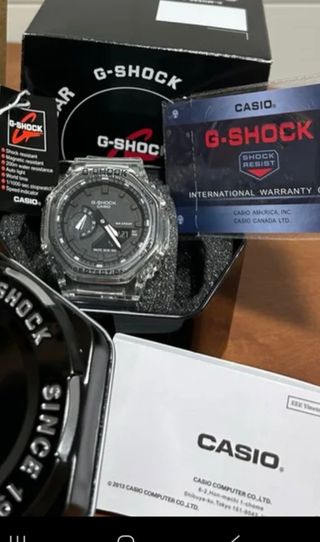 Reloj Casio G-Shock Transparente