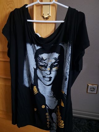 Camiseta Estampada Talla Única