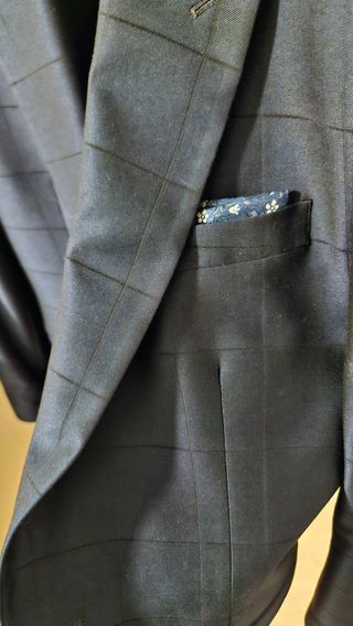 Traje de Novio Javier Arnaiz Azul y Gris