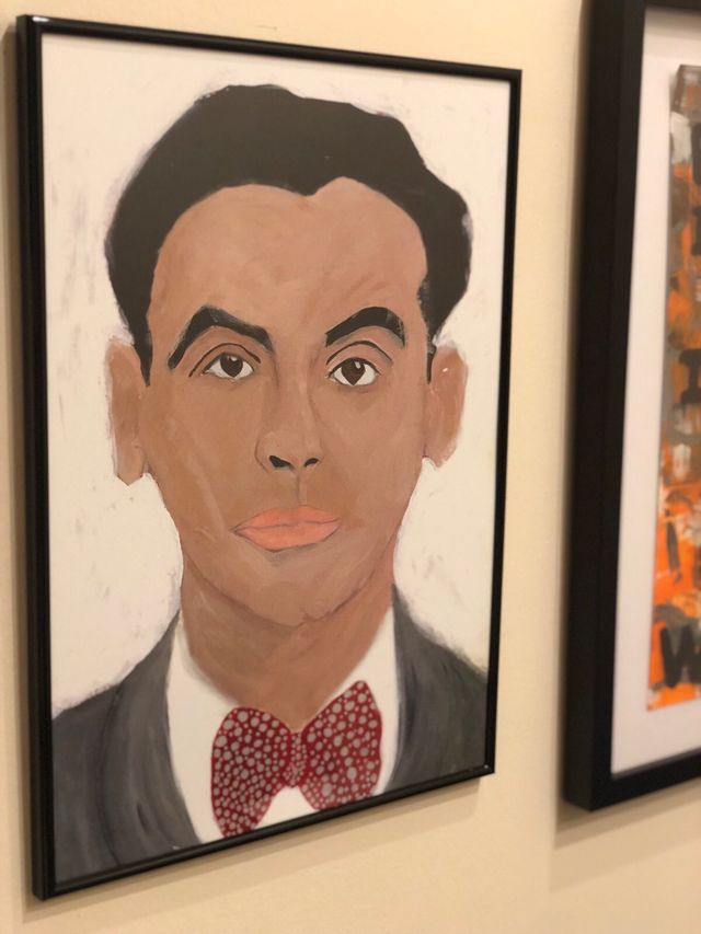 Federico García Lorca A3 Cuadro Ilustración Arte