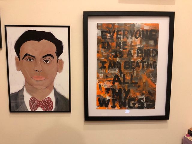 Federico García Lorca A3 Cuadro Ilustración Arte