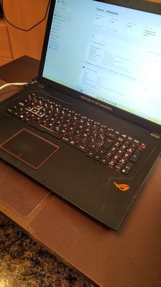 portatil gaming asus rog GL553VD 
