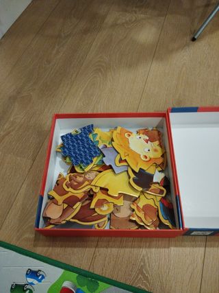 Puzzle Gigante DJECO 6 Puzzles Animales
