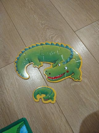 Puzzle Gigante DJECO 6 Puzzles Animales
