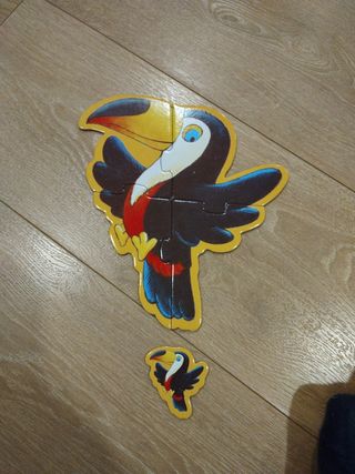 Puzzle Gigante DJECO 6 Puzzles Animales