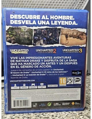 JUEGO PS4 Uncharted: The Nathan Drake Collection