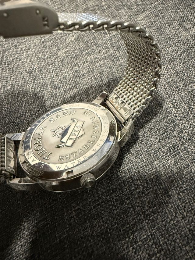 Reloj Thomas Sabo esfera azul y correa plateada