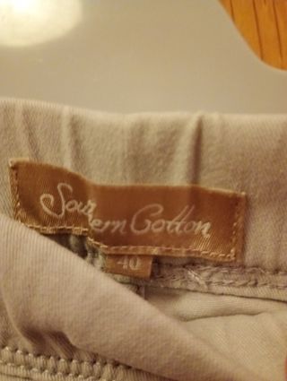Pantalón largo mujer gris claro