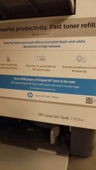 Impresora HP LaserJet Tank 1504w