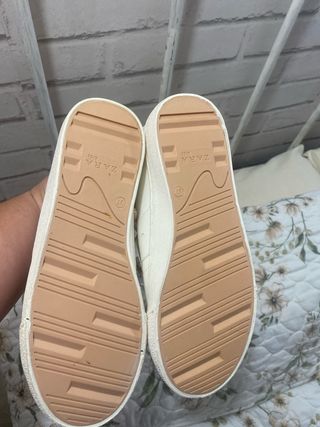 Deportivos Zara blancos talla 37