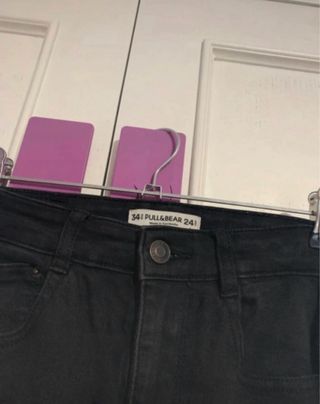 Pantalones vaqueros negros 