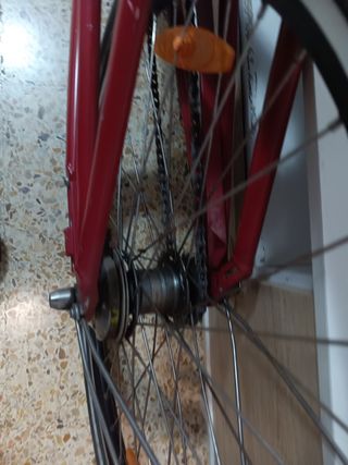 Bicicleta Playera Roja