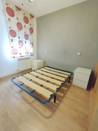 Somier Metálico 135cm con Láminas de Madera