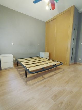 Somier Metálico 135cm con Láminas de Madera