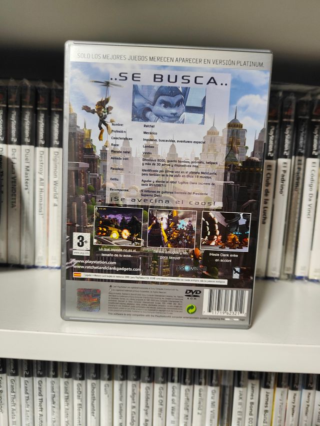 Ratchet & Clank PS2 Platinum
