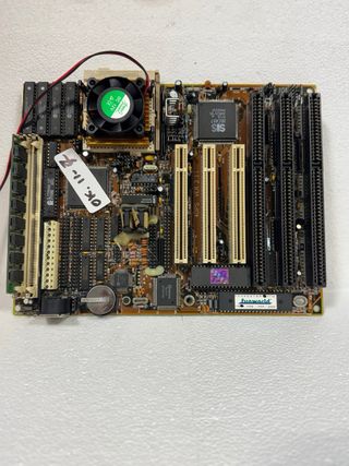 CPU Intel 486 Placa Base Tarjeta Expan.