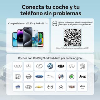 Adaptador CarPlay/Android Auto Inalámbrico