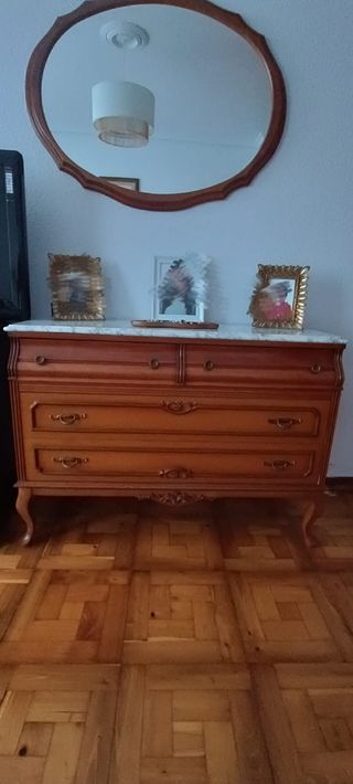 Dormitorio completo madera