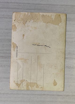 Cartolina Autografata