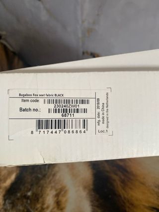 Silla Bugaboo Fox Negra - Nueva capota fox 5