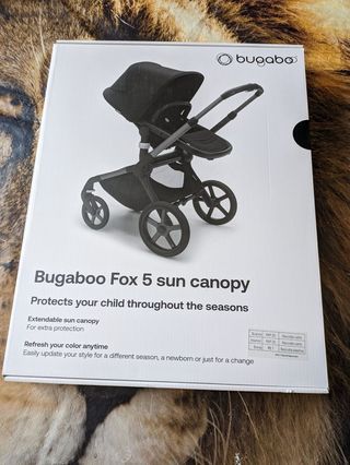 Silla Bugaboo Fox Negra - Nueva capota fox 5
