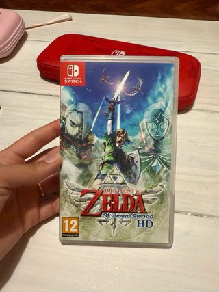 Nintendo Switch 1 con juego Zelda Skyward Sword