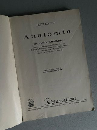 "Anatomía", del Dr. John V. Basmajian (1972)