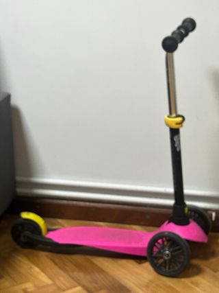 Patinete infantil 3 ruedas rosa