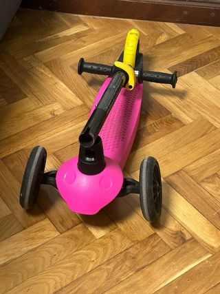Patinete infantil 3 ruedas rosa