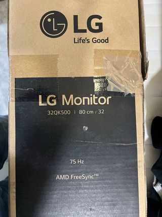 Monitor LG 32” 2K QHD