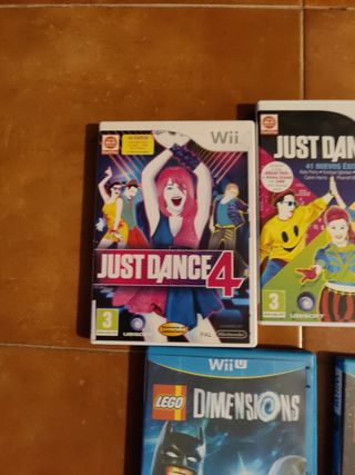 Lote Videojuegos PS4, Wii U, Xbox One