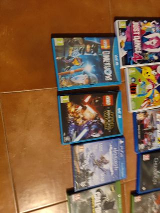 Lote Videojuegos PS4, Wii U, Xbox One