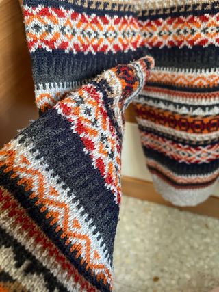 Jersey Pull&Bear hombre lana estampado