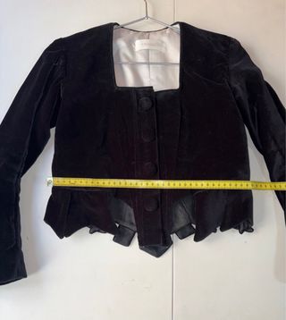 Corpiño Fallera Niña Negro AMASSCO