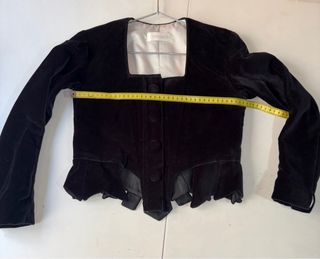 Corpiño Fallera Niña Negro AMASSCO