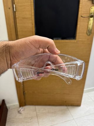 Gafas de seguridad transparentes