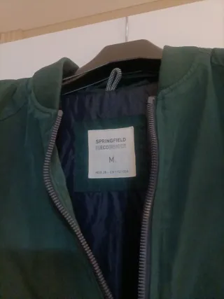 Chaqueta verde chico