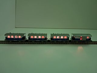 Escala N - Composición Fleischmann tren alpino ELB