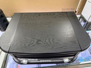 Tocadiscos Denver Negro/Plata