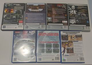 Lote 6 Juegos PlayStation 2 PS2