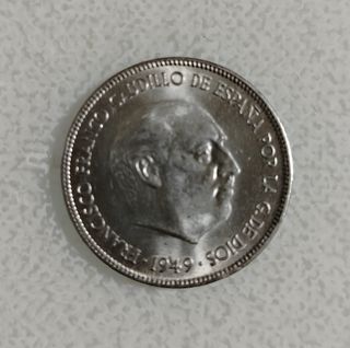 5 Pesetas España 1949*50