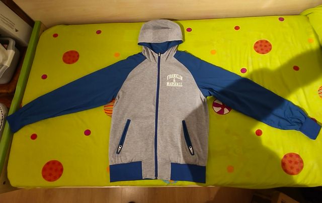 Sudadera Franklin & Marshall Reversible Azul