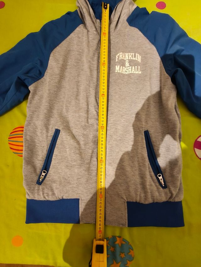 Sudadera Franklin & Marshall Reversible Azul