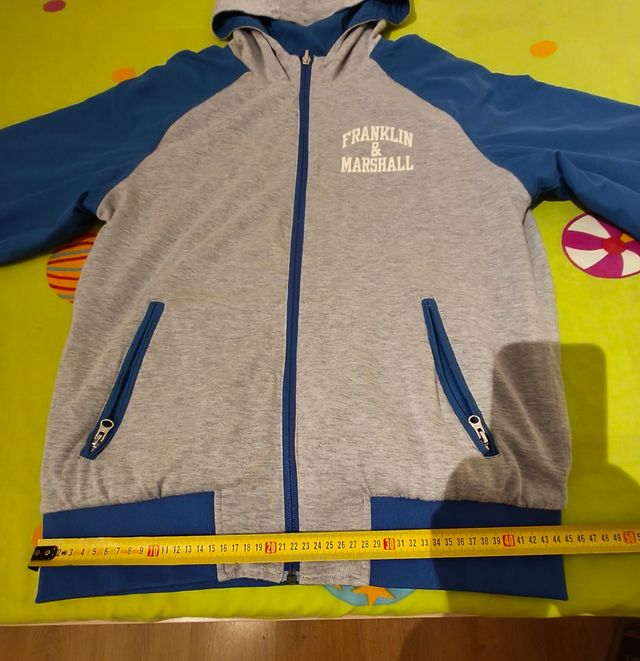 Sudadera Franklin & Marshall Reversible Azul